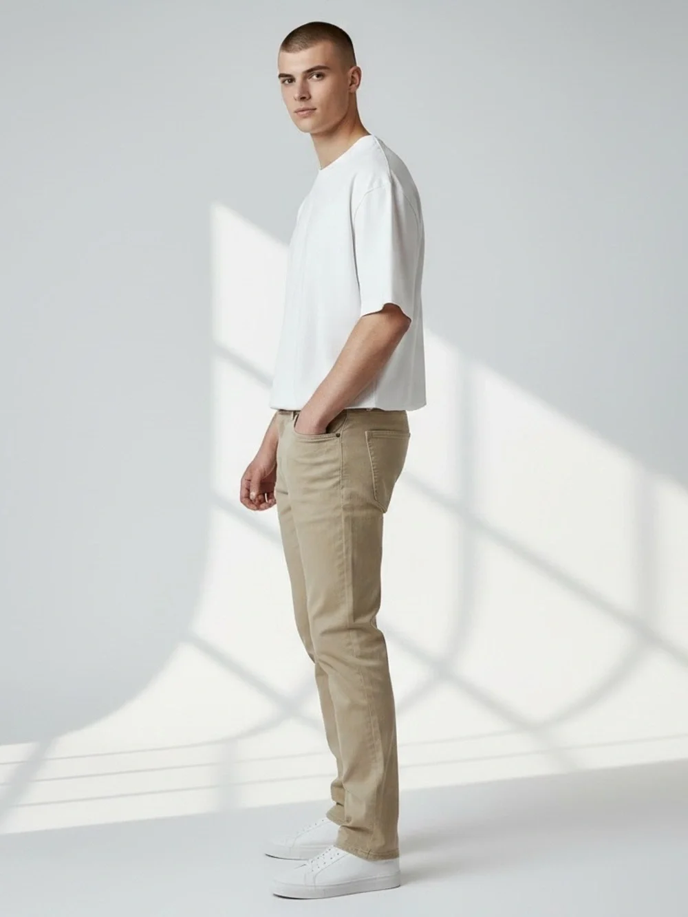Banana Republic Traveler Khaki Slim Fit Jeans 35 x 30